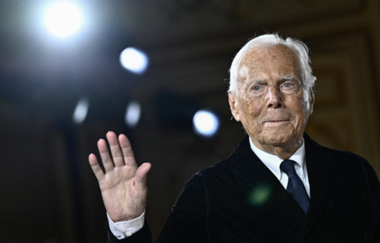Murió Giorgio Armani, ícono de la moda italiana